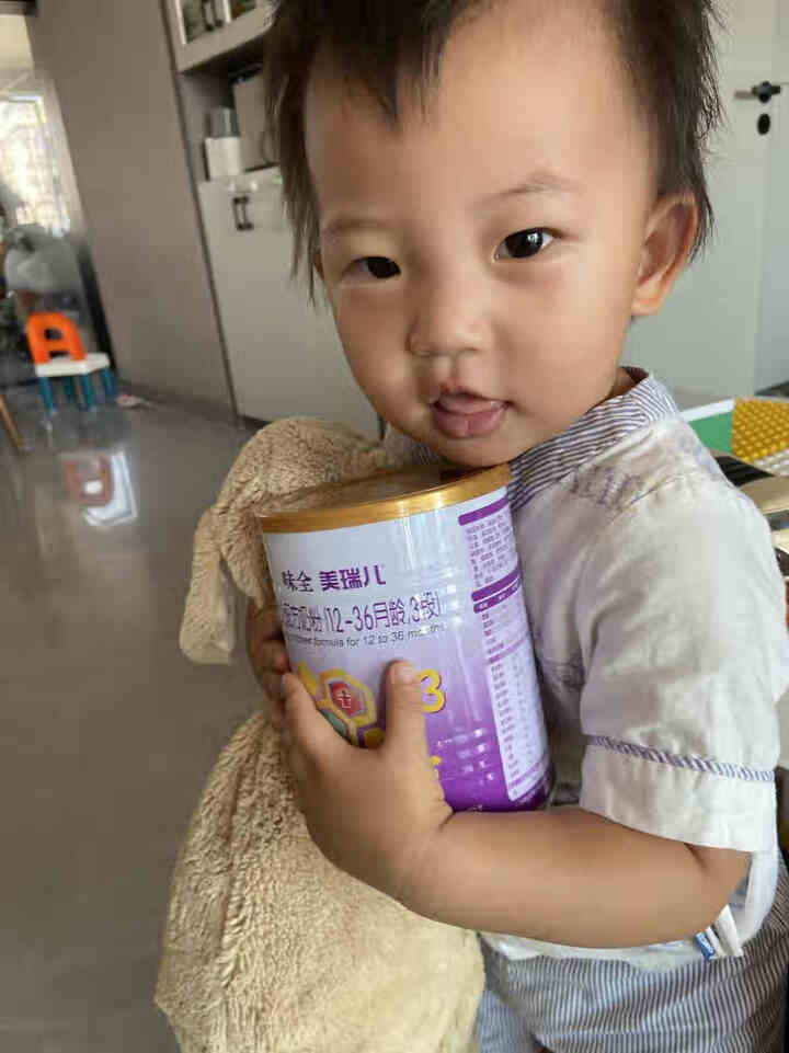 味全 美瑞儿 幼儿配方牛奶粉 3段 400g罐 12,第4张