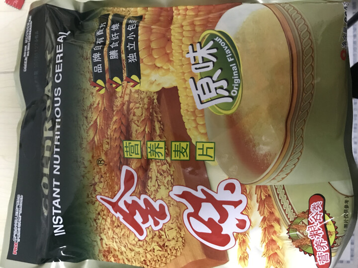 【汕头馆】金味麦片原味1.5kg家庭装谷物即食燕麦 成人学生营养早餐冲饮怎么样，好用吗，口碑，心得，评价，试用报告,第3张