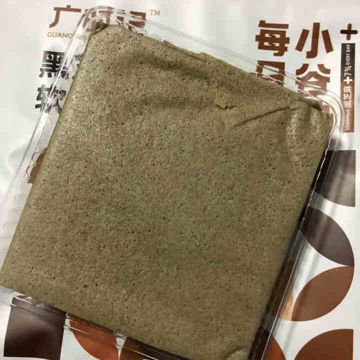 【广时记】黑芝麻软煎薄饼五常东北特产手工摊制大煎饼面饼皮手抓饼无添加早餐速食儿童孕妇休闲零食点心 黑芝麻软煎薄饼怎么样，好用吗，口碑，心得，评价，试用报告,第4张