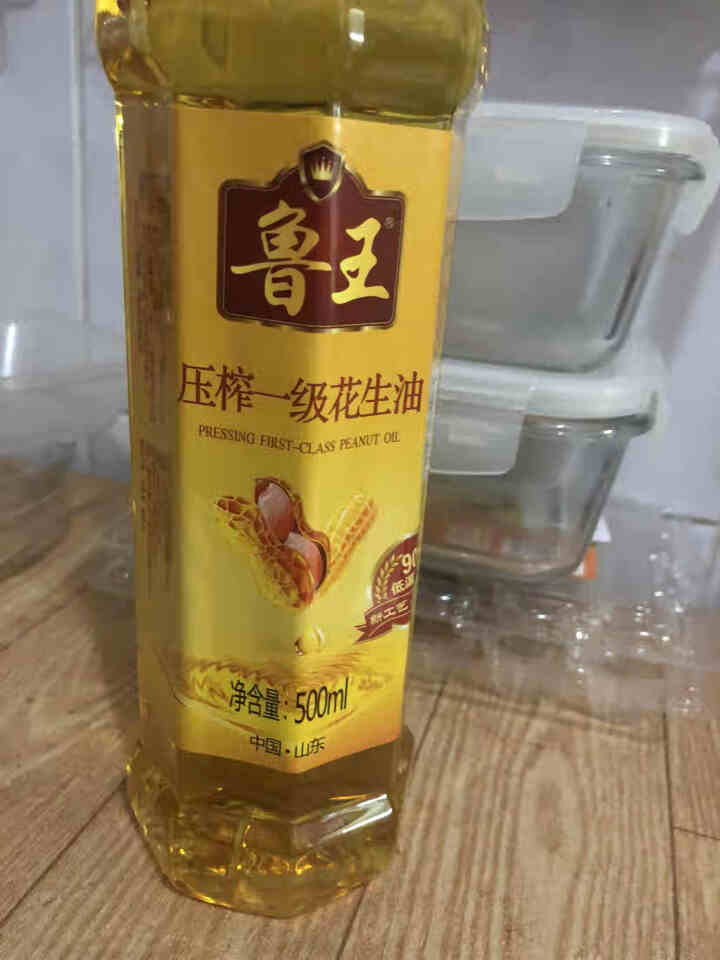 鲁王 压榨一级花生油500ml 食用油粮油花生植物油家用炒菜 500毫升 物理压榨 味浓油香 健康油 500ML怎么样，好用吗，口碑，心得，评价，试用报告,第4张