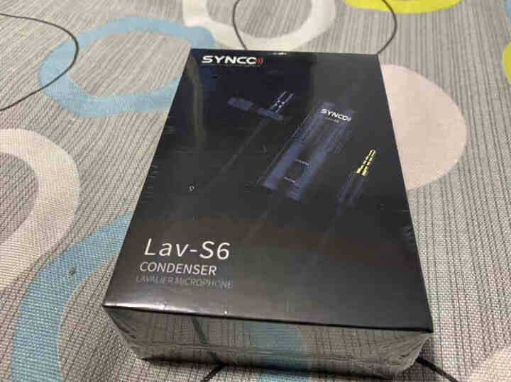 声刻（SYNCO） S6领夹式麦克风手机录音吃播网课单反相机采访话筒直播微电影便携降噪volg收音麦 【S6黑色单麦头】官方标配怎么样，好用吗，口碑，心得，评价,第2张