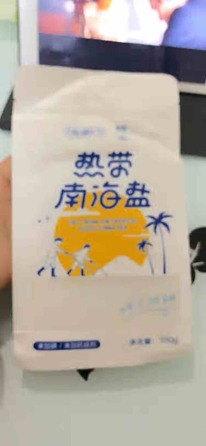 盐福記 天然海盐 海南盐亚清盐不含抗结剂食用盐热带南海盐350g 家用精制细盐家庭调味品 热带南海未碘盐350g*1袋怎么样，好用吗，口碑，心得，评价，试用报告,第2张