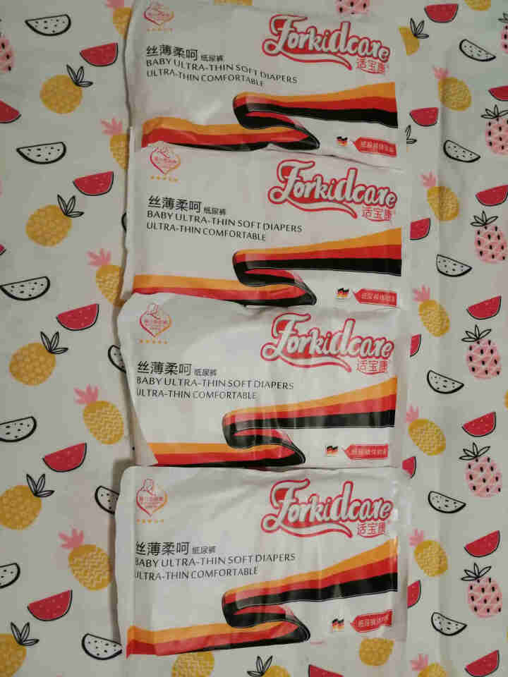 适宝康·Forkidcare 丝薄柔呵纸尿裤试用装XL码*4片 超薄尿不湿怎么样，好用吗，口碑，心得，评价，试用报告,第2张