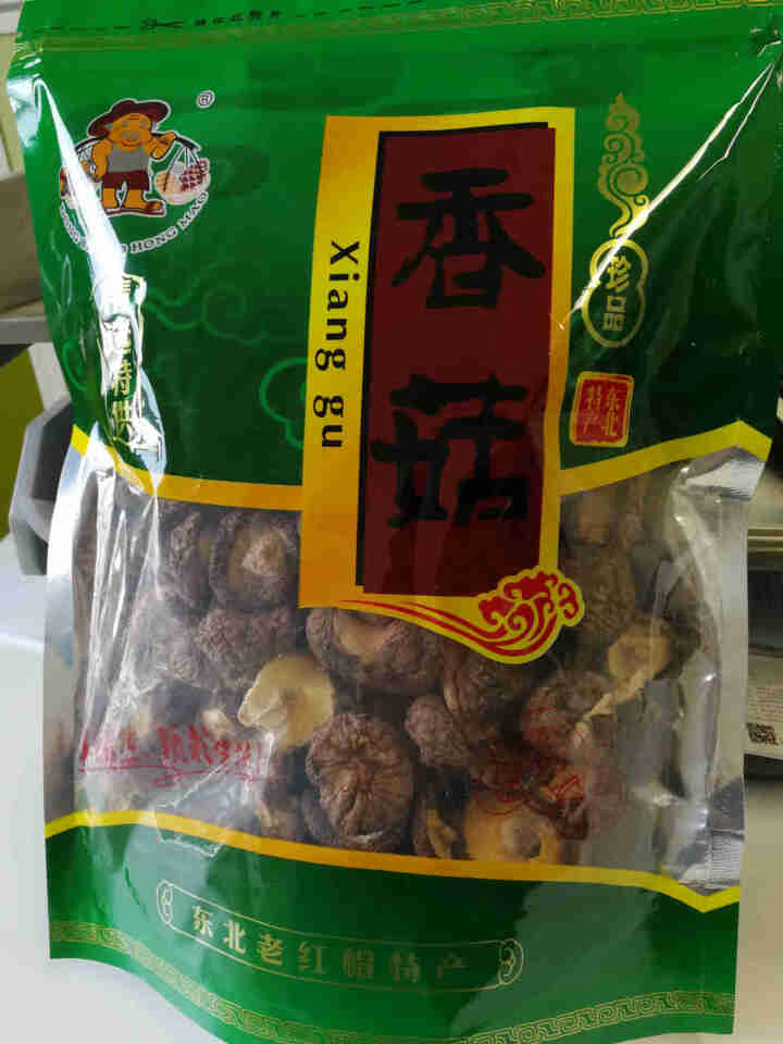 老红帽东北特产香菇干野生香菇200g珍珠菇蘑菇食用菌菇煲汤食材脱水蔬菜干山珍土特产新货怎么样，好用吗，口碑，心得，评价，试用报告,第2张