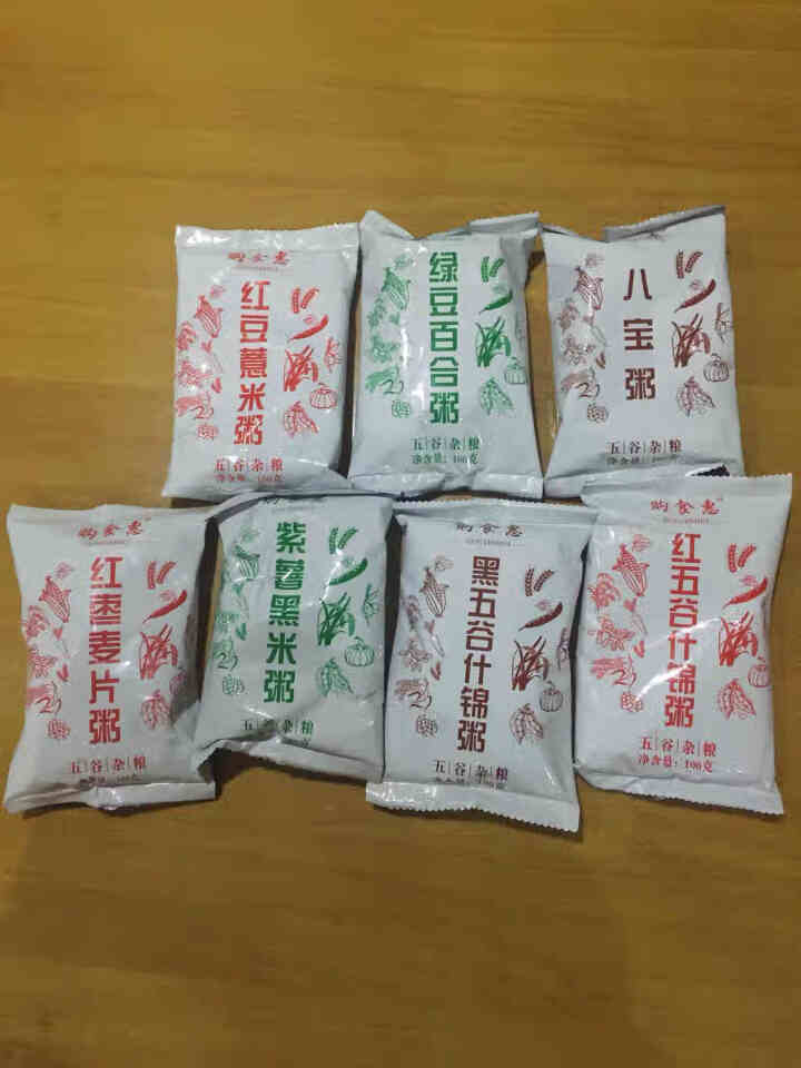 购食惠 7日粥道 五谷杂粮 粥米 7种700g（粥米 粗粮 组合 杂粮 八宝粥原料）怎么样，好用吗，口碑，心得，评价，试用报告,第3张