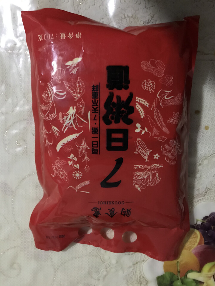 购食惠 7日粥道 五谷杂粮 粥米 7种700g（粥米 粗粮 组合 杂粮 八宝粥原料）怎么样，好用吗，口碑，心得，评价，试用报告,第2张