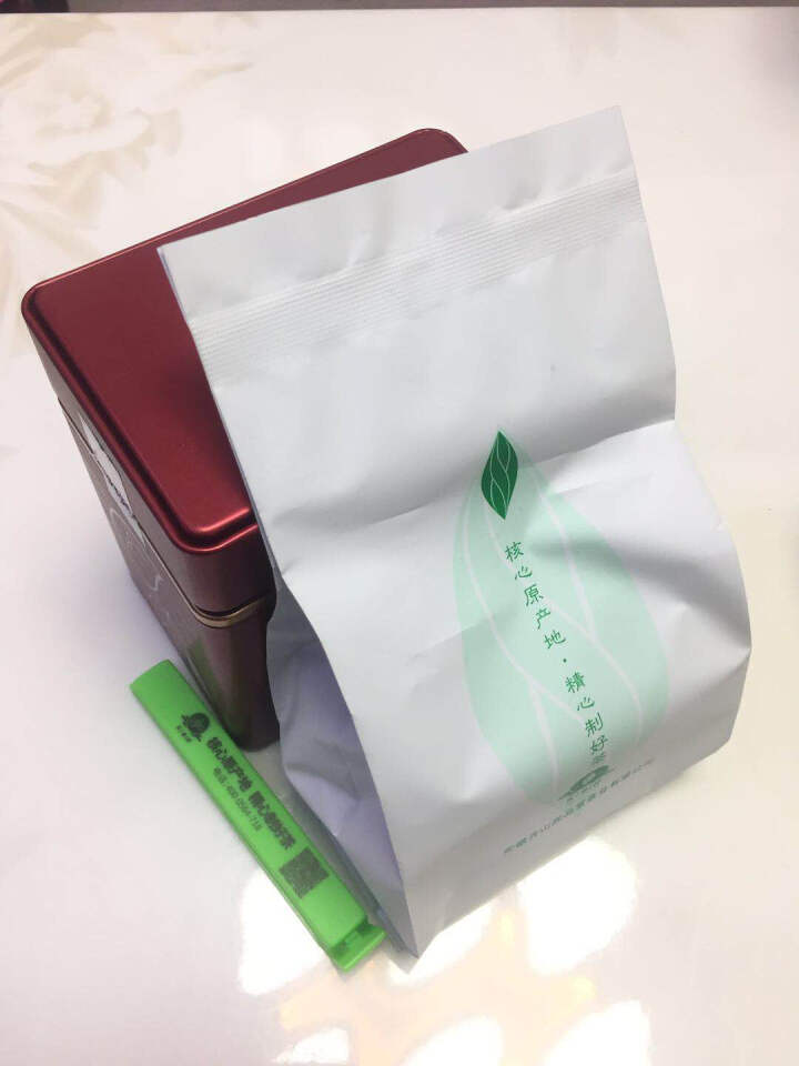 六安瓜片 绿茶茶叶 2018新茶 手工精品散装茶叶一级试喝装100g/罐 一级瓜片,第3张