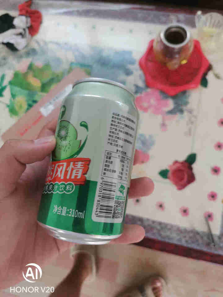 果然风情猕猴桃果汁饮料 新品上市 听装310ml*20罐装  礼盒装 新店促销 饮品猕猴桃汁 310ml*1怎么样，好用吗，口碑，心得，评价，试用报告,第3张