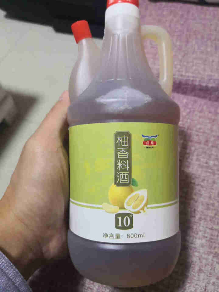 鱼鹰 柠檬料酒800ML 柚香料酒800ML 蒸鱼豉油800ML 家庭组合装 去腥增鲜厨房调味品 鱼鹰柚香料酒800ML*1瓶怎么样，好用吗，口碑，心得，评价，,第4张