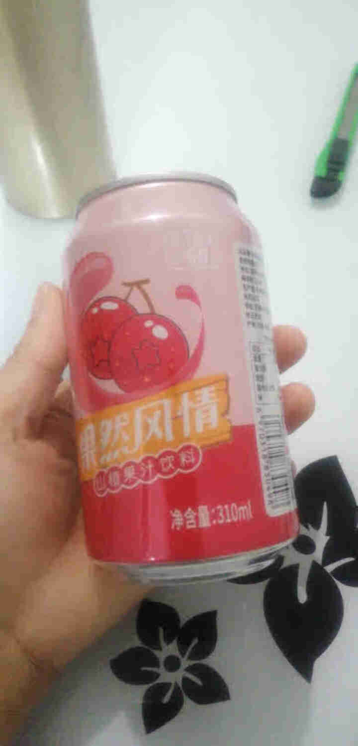 果然风情饮料果汁山楂汁易拉罐310ml便携整箱装 310ml*1怎么样，好用吗，口碑，心得，评价，试用报告,第2张