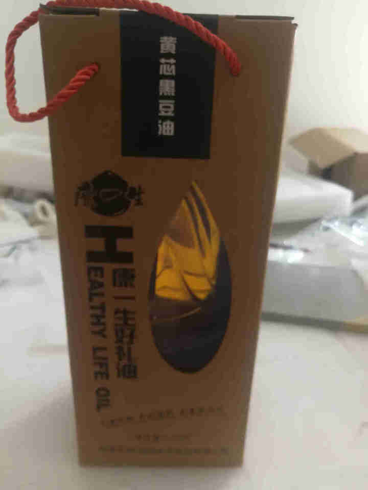 康一生 黄芯黑豆油非转基因食用油 物理压榨植物油 1.65L礼盒装怎么样，好用吗，口碑，心得，评价，试用报告,第2张