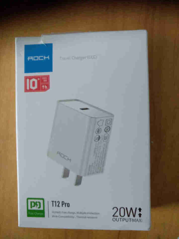 ROCK 苹果PD快充20W/18W充电器 适用iPone12/11/SE2/XR/XS/8P手机 PD20W快充怎么样，好用吗，口碑，心得，评价，试用报告,第2张