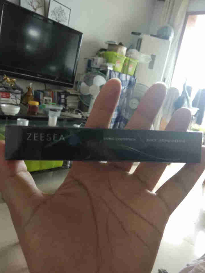 ZEESEA 滋色持久眼线笔 防水不晕染初学者眼线液 姿色彩色眼线胶笔极细速干硬软毛头眼线膏 软毛黑色（热卖色）怎么样，好用吗，口碑，心得，评价，试用报告,第3张