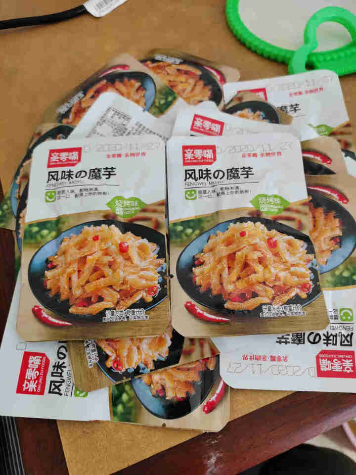 亲零嘴 魔芋爽休闲零食素毛肚网红辣条即食爽口小零食 烧烤味15包怎么样，好用吗，口碑，心得，评价，试用报告,第2张