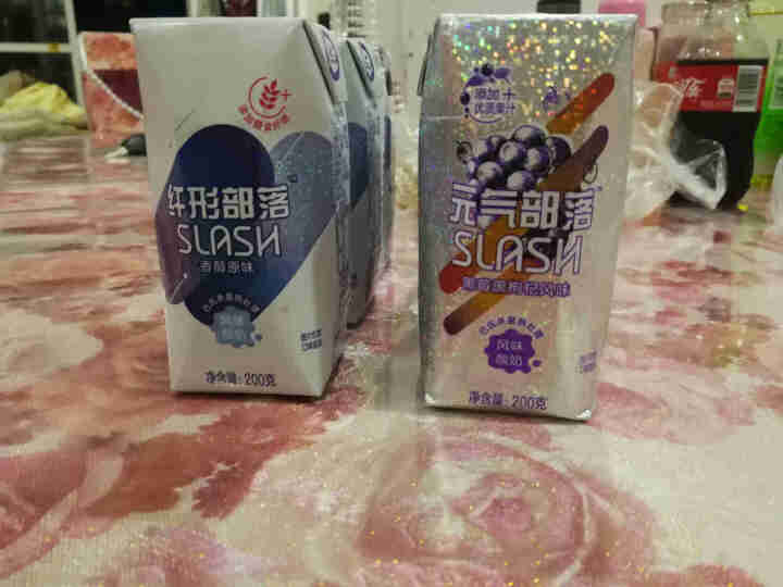 光明slash风味酸奶+元气部落（原味3支+ 黑莓味3支） 组合装怎么样，好用吗，口碑，心得，评价，试用报告,第2张