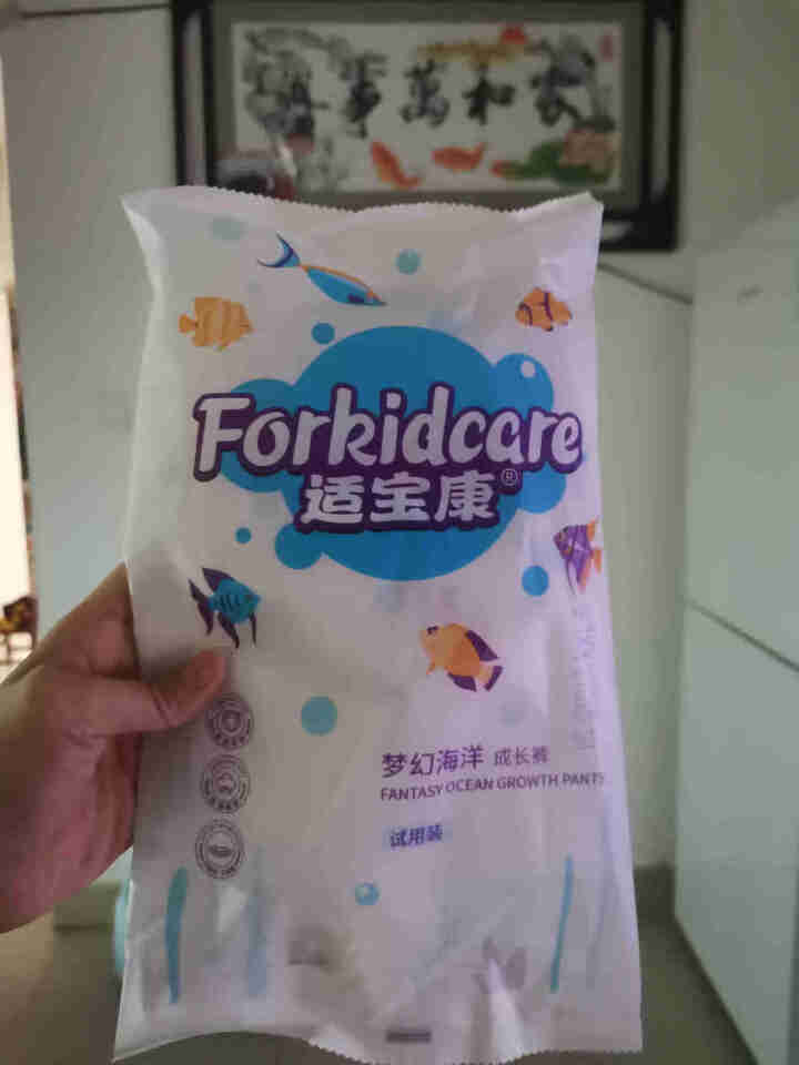 适宝康·Forkidcare 梦幻海洋成长裤便携装XXL码（四片）适合15,第3张