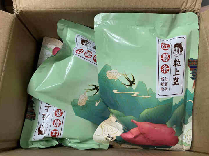 粒上皇 休闲零食 红薯条96g/袋 蜜饯果干特产软红薯地瓜番薯干 红薯条96g*3袋怎么样，好用吗，口碑，心得，评价，试用报告,第3张