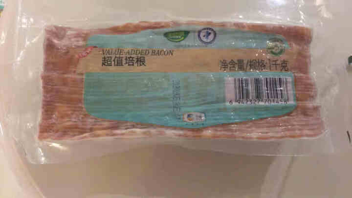 中粮 家佳康 超值培根 全程冷链 1kg/袋 手抓饼伴侣 烧烤食材 培根 咸肉怎么样，好用吗，口碑，心得，评价，试用报告,第2张