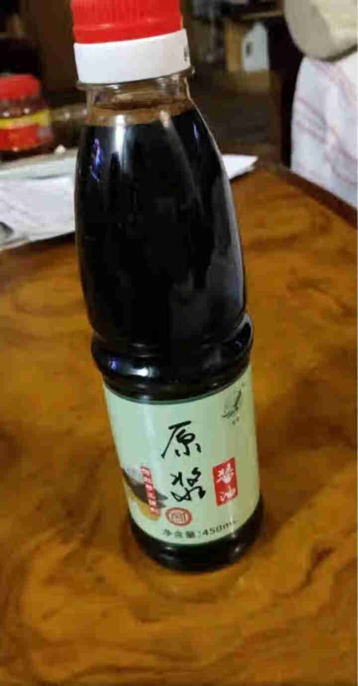 雄鹰酱油 原浆零添加 酿造生抽 450ml 晒足180天 凉拌 点蘸 清蒸 小炒 南昌拌粉 热干面 雄鹰原浆酱油450ML*1瓶怎么样，好用吗，口碑，心得，评价,第2张