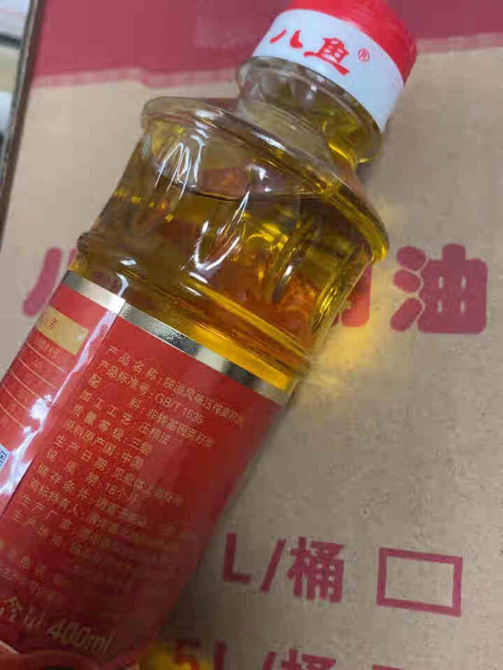 八鱼 压榨菜籽油 小瓶 400ml 瓶装怎么样，好用吗，口碑，心得，评价，试用报告,第4张