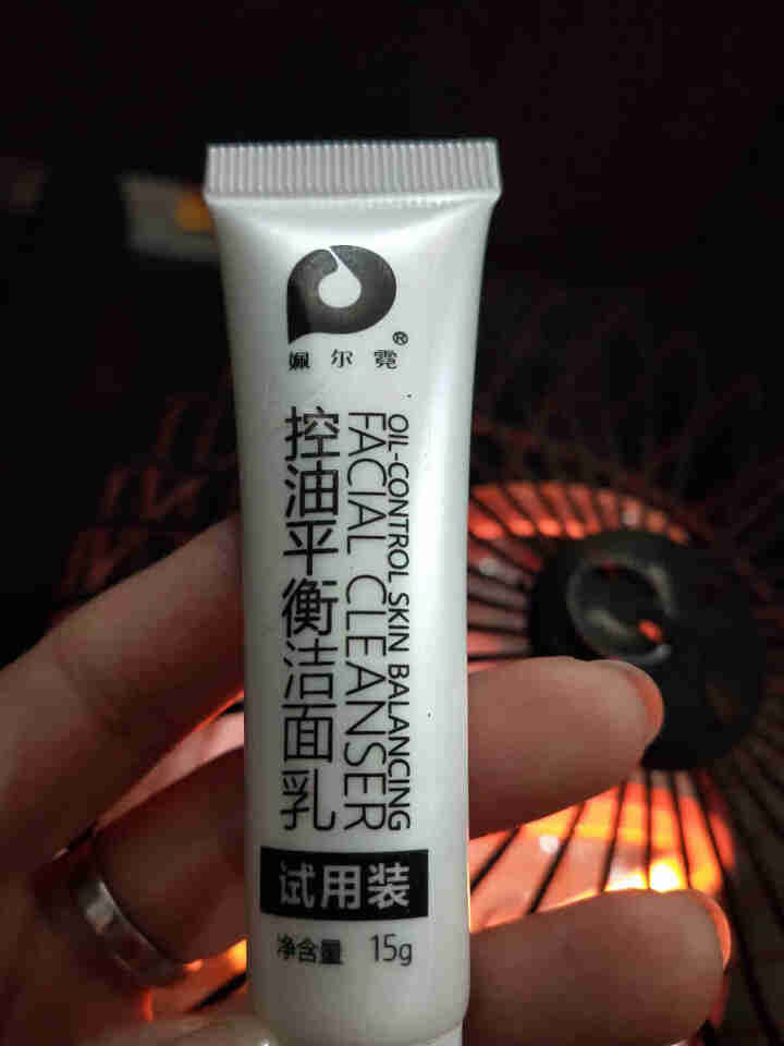 姵尔霓洗面奶控油平衡洁面乳 试用装15g怎么样，好用吗，口碑，心得，评价，试用报告,第4张