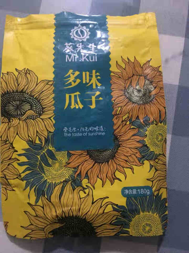 葵先生 焦糖味瓜子 网红葵花籽口味内蒙大瓜子 180g 巴彦淖尔风味 五香多味 180g怎么样，好用吗，口碑，心得，评价，试用报告,第2张