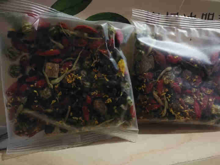 菊花决明子茶枸杞金银花牛蒡根茶 一盒装怎么样，好用吗，口碑，心得，评价，试用报告,第4张