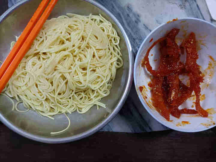 考丽亚 辣白菜韩国泡菜 青年萝卜延边特产泡菜下饭菜 袋装 拌明太鱼丝500g*1袋怎么样，好用吗，口碑，心得，评价，试用报告,第5张