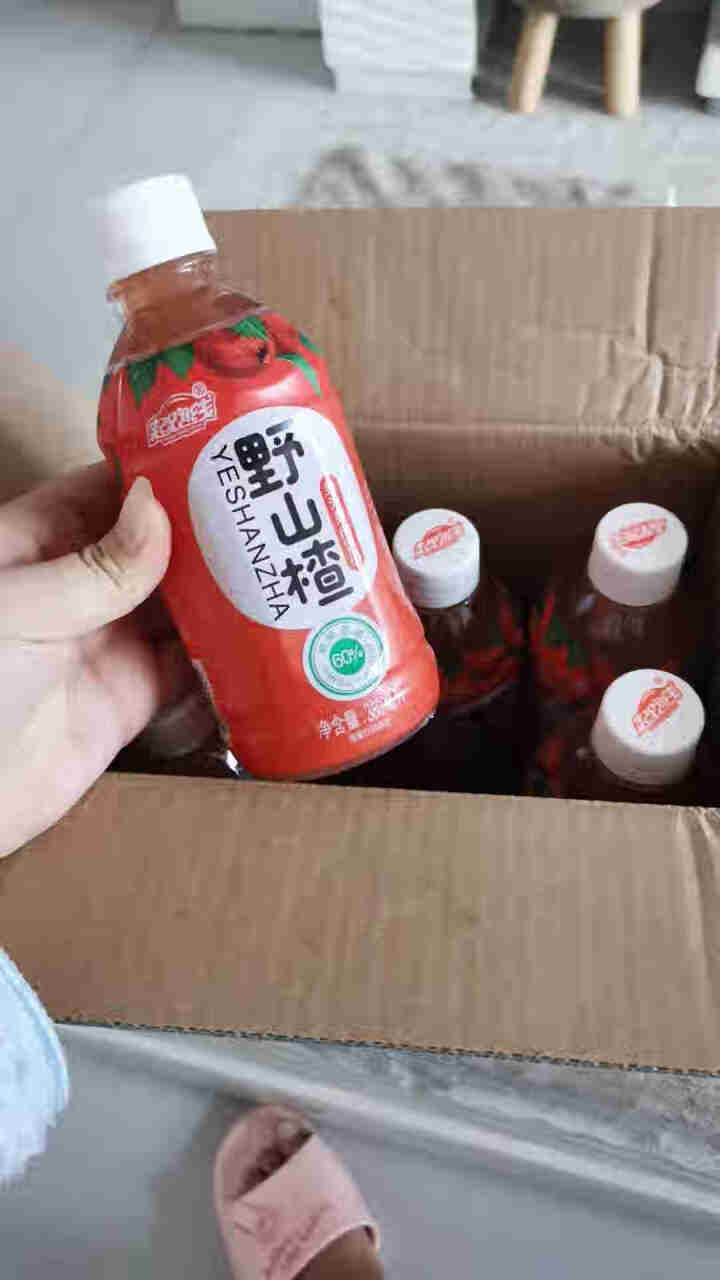 起跑线山楂汁果汁饮料小瓶装380ml*6瓶/箱新鲜日期整箱火锅饮品饮料 山楂汁 380ml*6瓶（便携装）怎么样，好用吗，口碑，心得，评价，试用报告,第2张