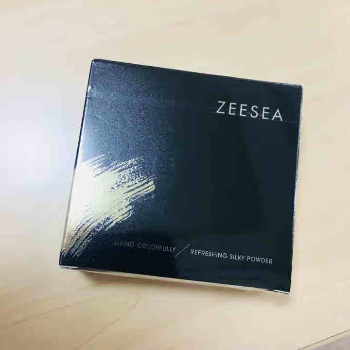 ZEESEA 滋色蜜粉饼 控油遮瑕定妆粉散粉 姿色干粉饼持久保湿底妆粉底高光修容晚安气垫不脱妆 自然肤色,第2张