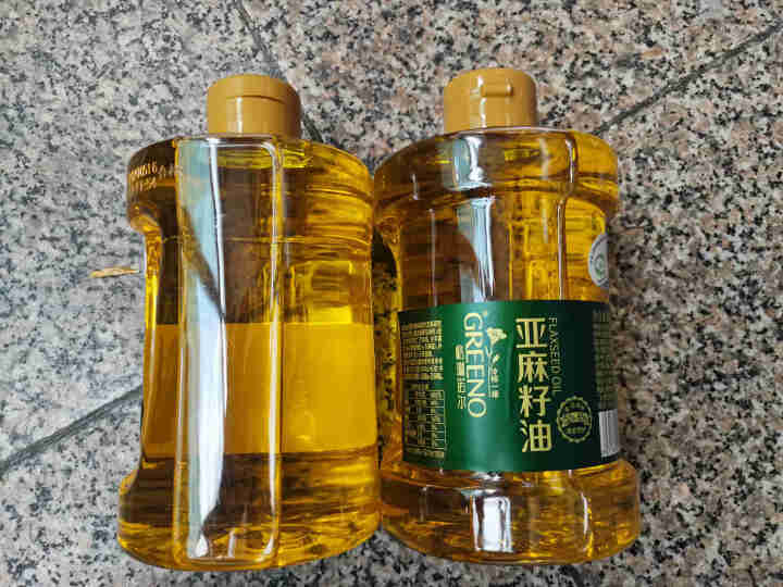 格琳诺尔 亚麻籽油 冷榨一级 食用油 热炒油 909ml*2桶（适合宝孕妇炒菜用、月子油） 909ml*2怎么样，好用吗，口碑，心得，评价，试用报告,第2张