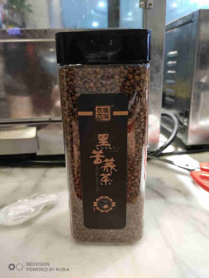 苦荞茶 四川大凉山黑苦荞茶 全胚芽全颗粒熟荞麦茶 养生茶 黑苦荞茶450g/1盒怎么样，好用吗，口碑，心得，评价，试用报告,第3张