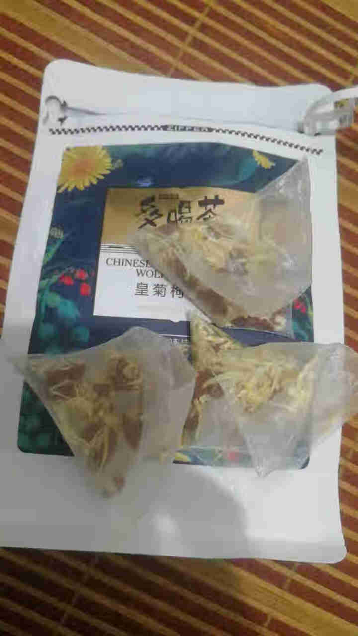 多喝茶皇菊枸杞茶自立袋三角袋泡茶皇菊散装搭配枸杞泡茶办公室茶饮80g 80g（4g*20包）怎么样，好用吗，口碑，心得，评价，试用报告,第3张