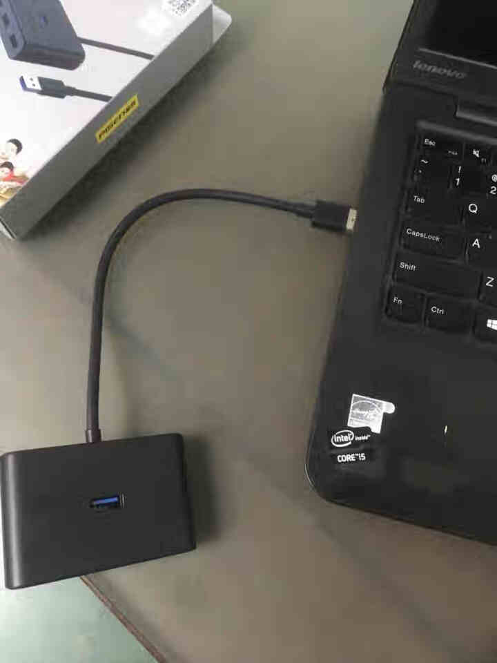 品胜 台式机笔记本电脑USB3.0集线器分线器高速拓展4口HUB一拖四usb口扩展坞转换器延长线 线长0.25米(魔幻黑))怎么样，好用吗，口碑，心得，评价，试,第4张