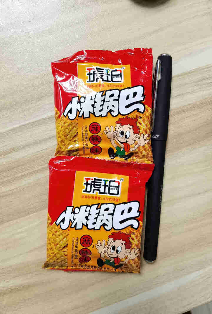 果果老爹琥珀小米锅巴7g*20小包装怀旧网红零食小吃休闲食品充饥夜宵整箱礼包 麻辣味20包怎么样，好用吗，口碑，心得，评价，试用报告,第3张