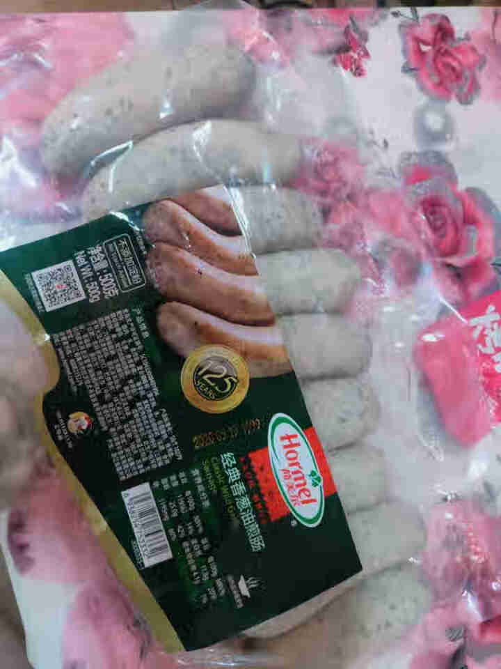 荷美尔（Hormel）经典香葱油煎肠 冷冻 500g/袋 火腿肠香肠 烧烤肠 纯肉肠 热狗 早餐肠怎么样，好用吗，口碑，心得，评价，试用报告,第2张