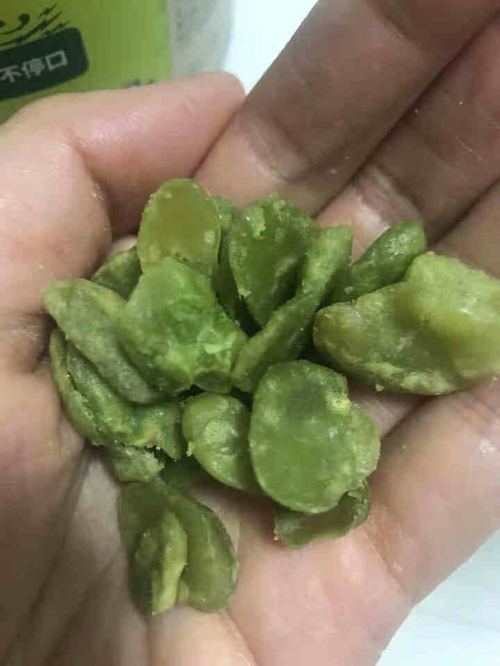 黄翠仙 无壳罐装绿蚕豆 休闲零食 兰花豆 多口味 芥末味 130g怎么样，好用吗，口碑，心得，评价，试用报告,第3张