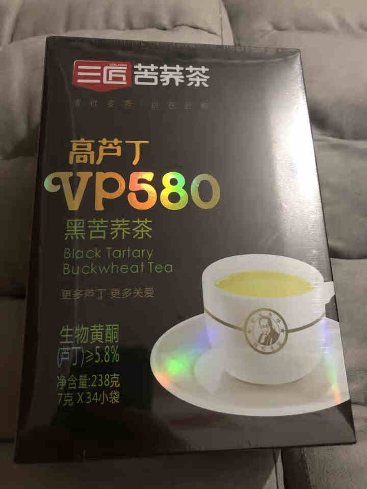 【买二送一 送本品】三匠苦荞茶 三匠黑苦荞茶高芦丁VP580 238克 大凉山黑苦荞 麦香味 旗舰店怎么样，好用吗，口碑，心得，评价，试用报告,第2张