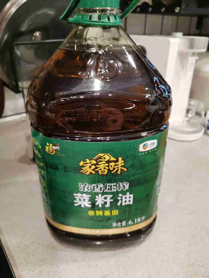 福临门 非转基因 家香味浓香压榨菜籽油6.18L 食用油 中粮出品怎么样，好用吗，口碑，心得，评价，试用报告,第2张