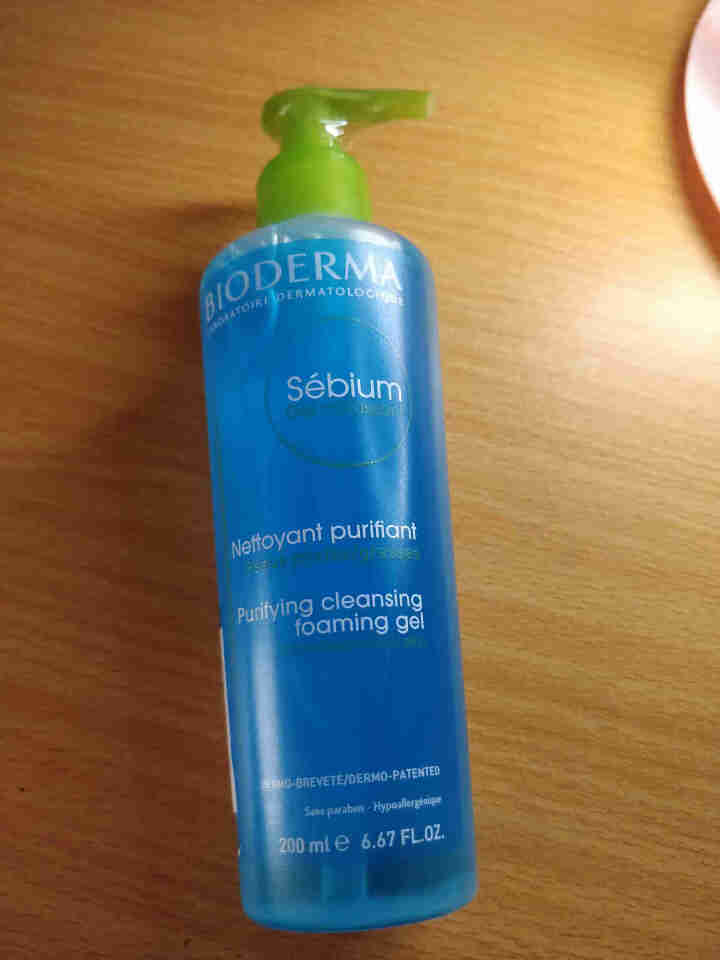 法国贝德玛（BIODERMA）净妍平衡洁肤凝胶洁面乳洗面奶200ml（温和清洁卸妆 控油收毛孔 油痘肌 低泡无皂基）怎么样，好用吗，口碑，心得，评价，试用报告,第3张