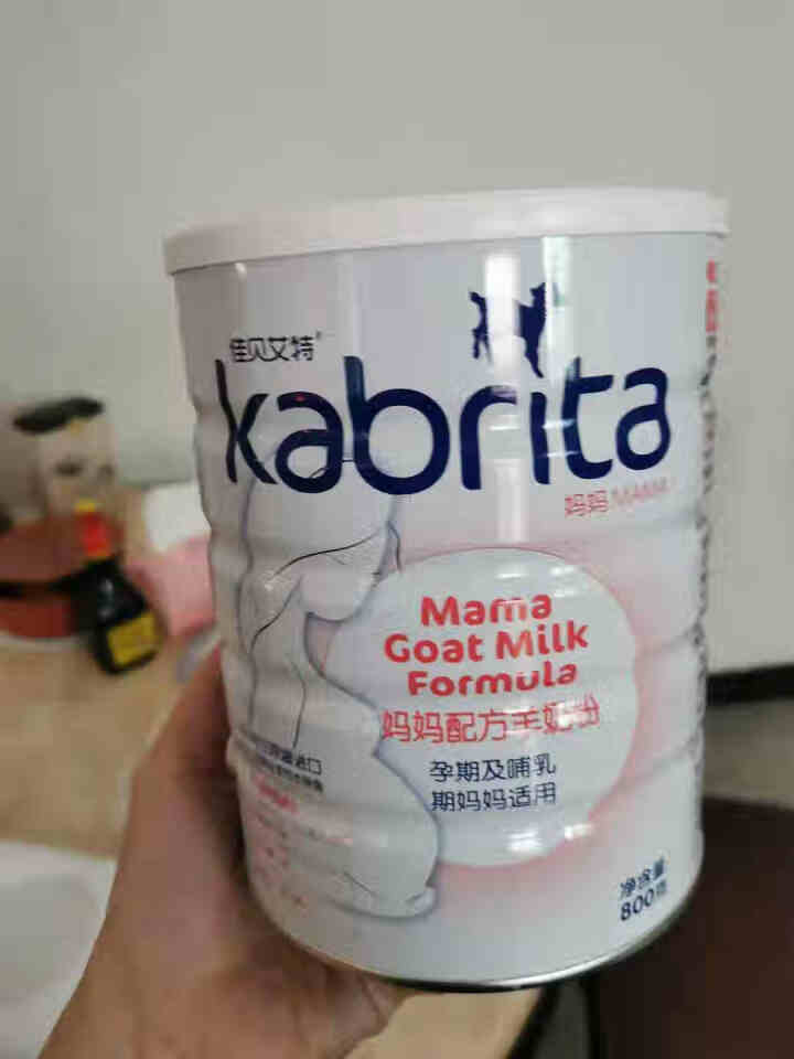 佳贝艾特（kabrita）妈妈孕妇羊奶粉孕前孕中期哺乳期产妇配方奶粉荷兰原装进口 800g*1罐怎么样，好用吗，口碑，心得，评价，试用报告,第2张