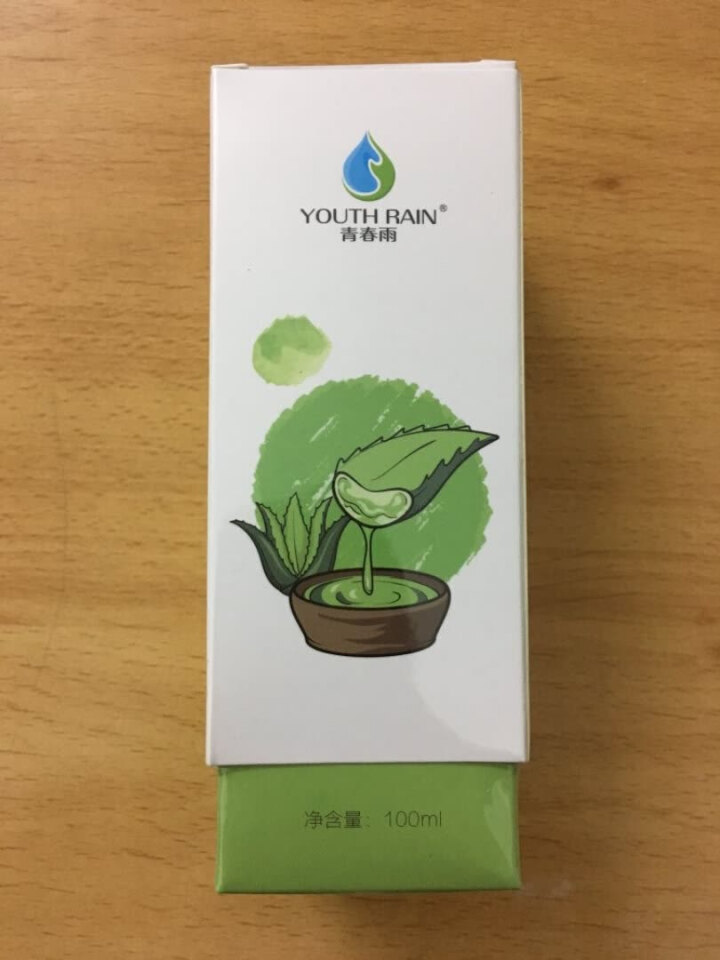 青春雨（YOUTH RAIN）氨基酸芦荟洁面乳100ml 洗面奶男女通用 保湿补水 控油祛痘深层清洁 1支装怎么样，好用吗，口碑，心得，评价，试用报告,第4张