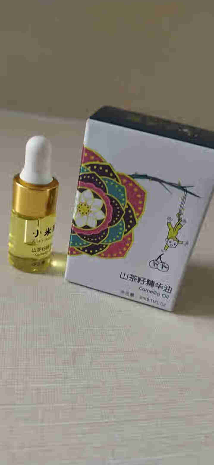 小米猴山茶花润肤油修复精华油30ml 山茶花油修护保湿补水促吸收套装 3ml怎么样，好用吗，口碑，心得，评价，试用报告,第4张