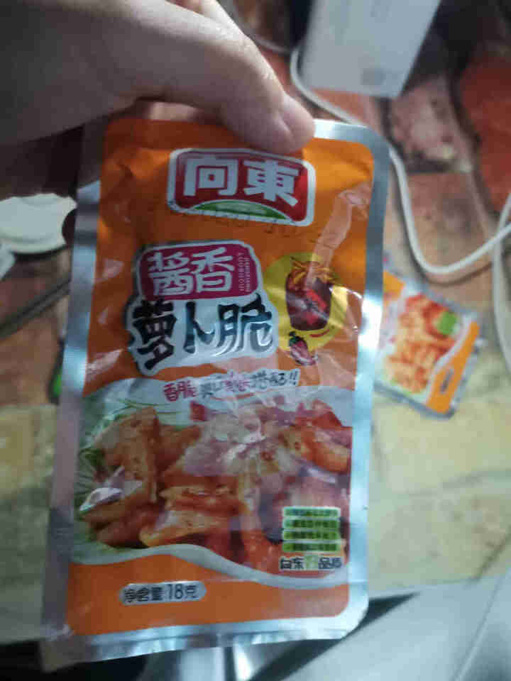 向东萝卜脆18g小包装湖南特产麻辣山椒酱香味好吃的下饭菜拌饭拌面咸菜零食小吃办公室开胃美味休闲零食 混合味（可备注口味） 20小包*18克怎么样，好用吗，口碑，,第3张
