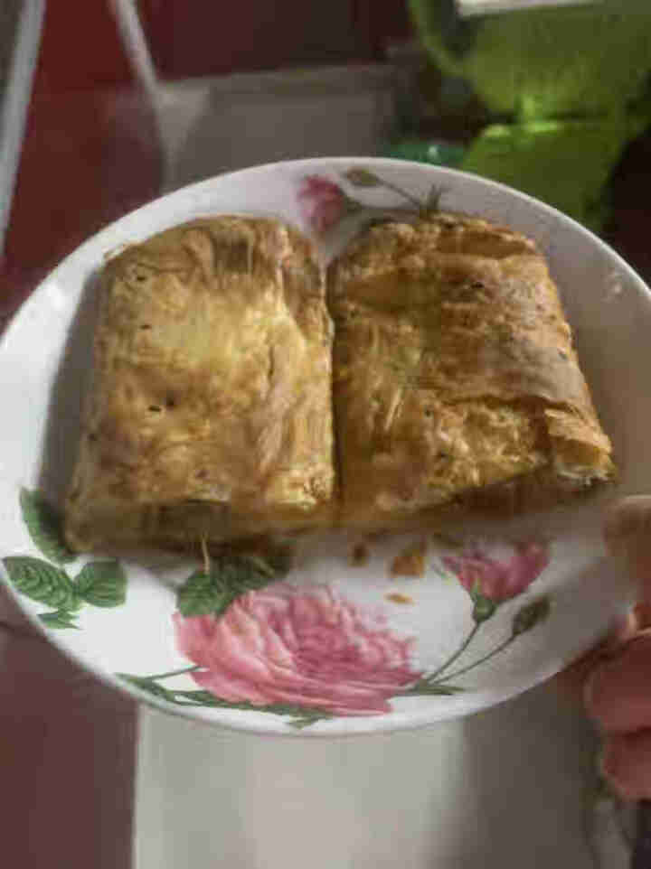 又卷烧饼 早餐半成品加热速食家庭装面饼手抓饼芝士馅饼食品 （麻辣牛肉+蒜香鸡肉+酸菜鸡肉+藤椒鸭肉）共四片怎么样，好用吗，口碑，心得，评价，试用报告,第4张