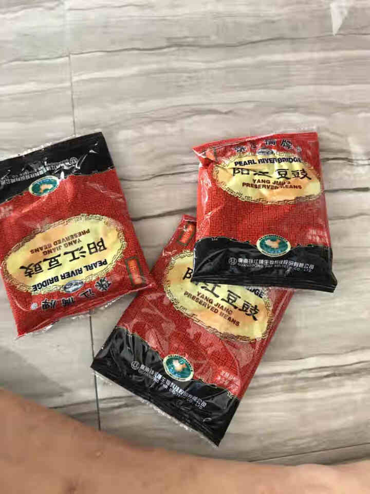 珠江桥牌 豆豉 正宗阳江特产豆豉干 地标产品  黑豆风味调味品 蒸鱼排骨炒菜炖肉 广东老字号 豆豉60g*3包怎么样，好用吗，口碑，心得，评价，试用报告,第4张