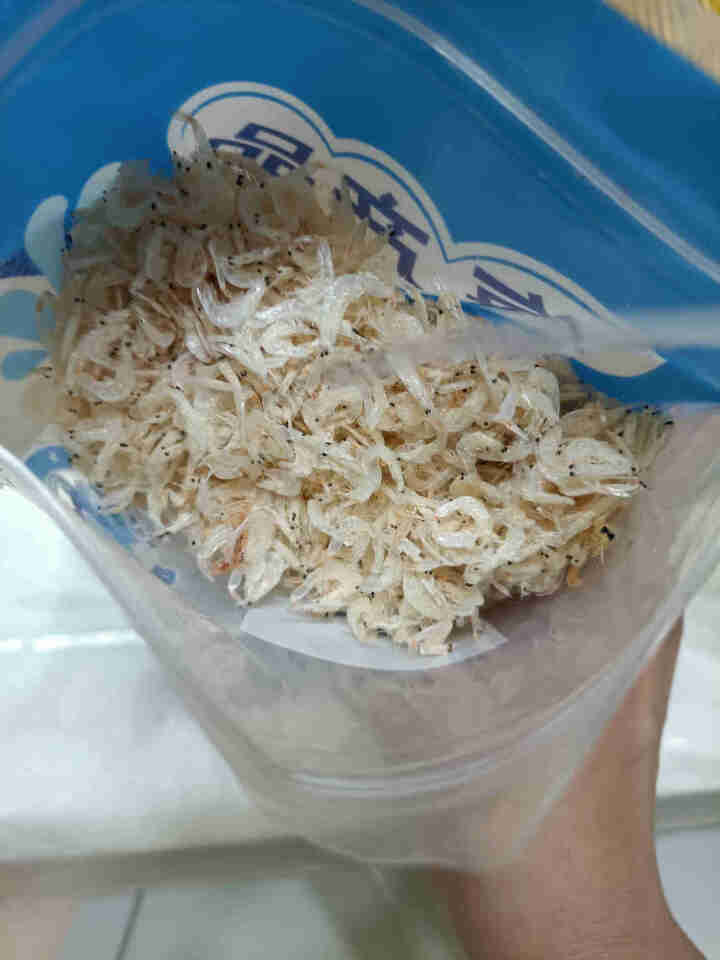 柯瓜子海鲜铺  东海捕捞无盐虾皮淡干虾皮粉烹饪配菜虾干小海虾小虾米袋装 半斤装  250g/包怎么样，好用吗，口碑，心得，评价，试用报告,第3张