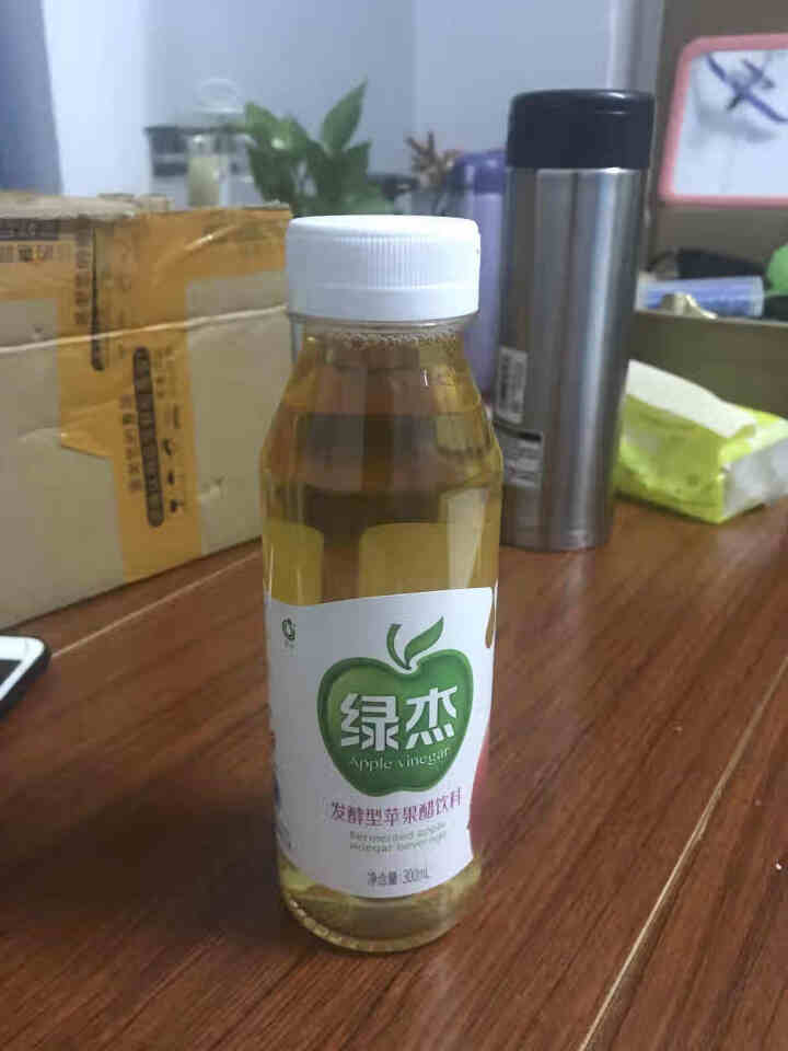 烟台绿杰苹果醋绿色食品不添加香精砂糖防腐剂300ml 1瓶试饮装怎么样，好用吗，口碑，心得，评价，试用报告,第4张