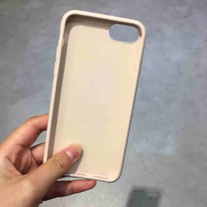 日新隆 苹果6s/7/8/8plus液态硅胶手机壳  iPhone SE2防摔超薄软壳 樱花粉 (4.7英寸)苹果SE2/6/6s/7/8通用怎么样，好用吗，口,第3张