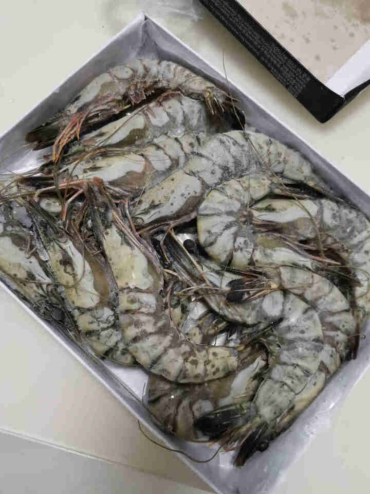 渔乐厨房 原装进口马来西亚黑虎虾400g 特大号 净重 虾类 火锅食材 烧烤食材 海鲜水产 活虾速冻怎么样，好用吗，口碑，心得，评价，试用报告,第4张